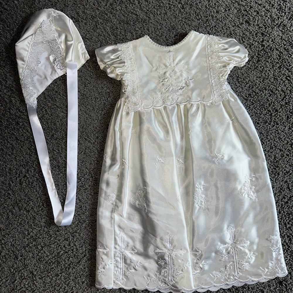 gothic baby three piece set
